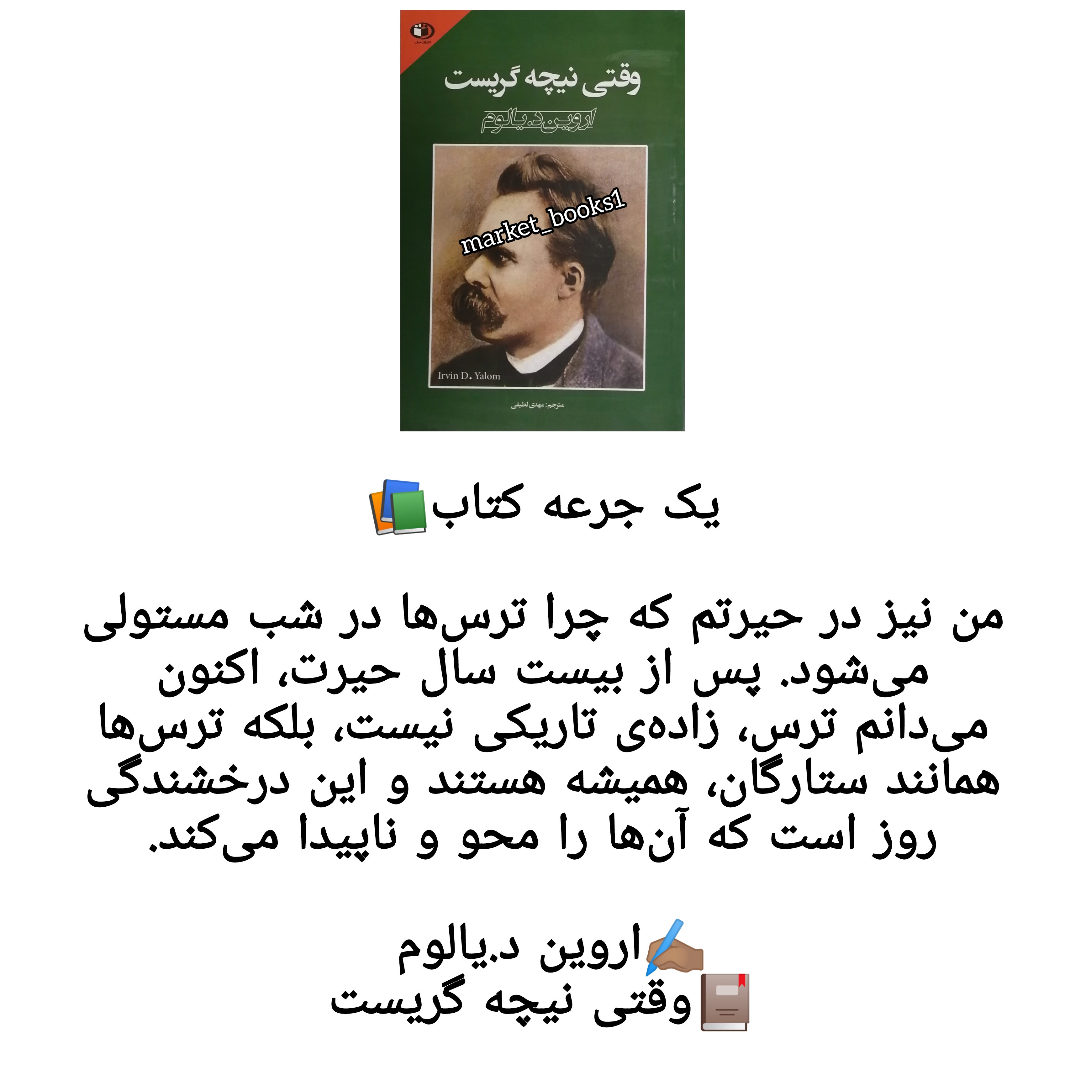 وقتی نیچه گریست