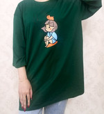 خریدآنلاین تیشرت لانگ فانتزی زنانه