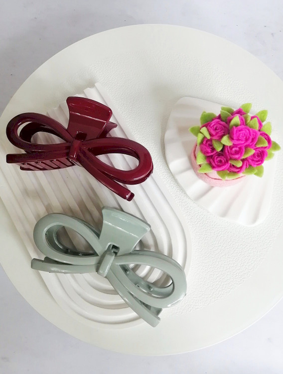 خریدآنلاین کلیپس پاپیون براق