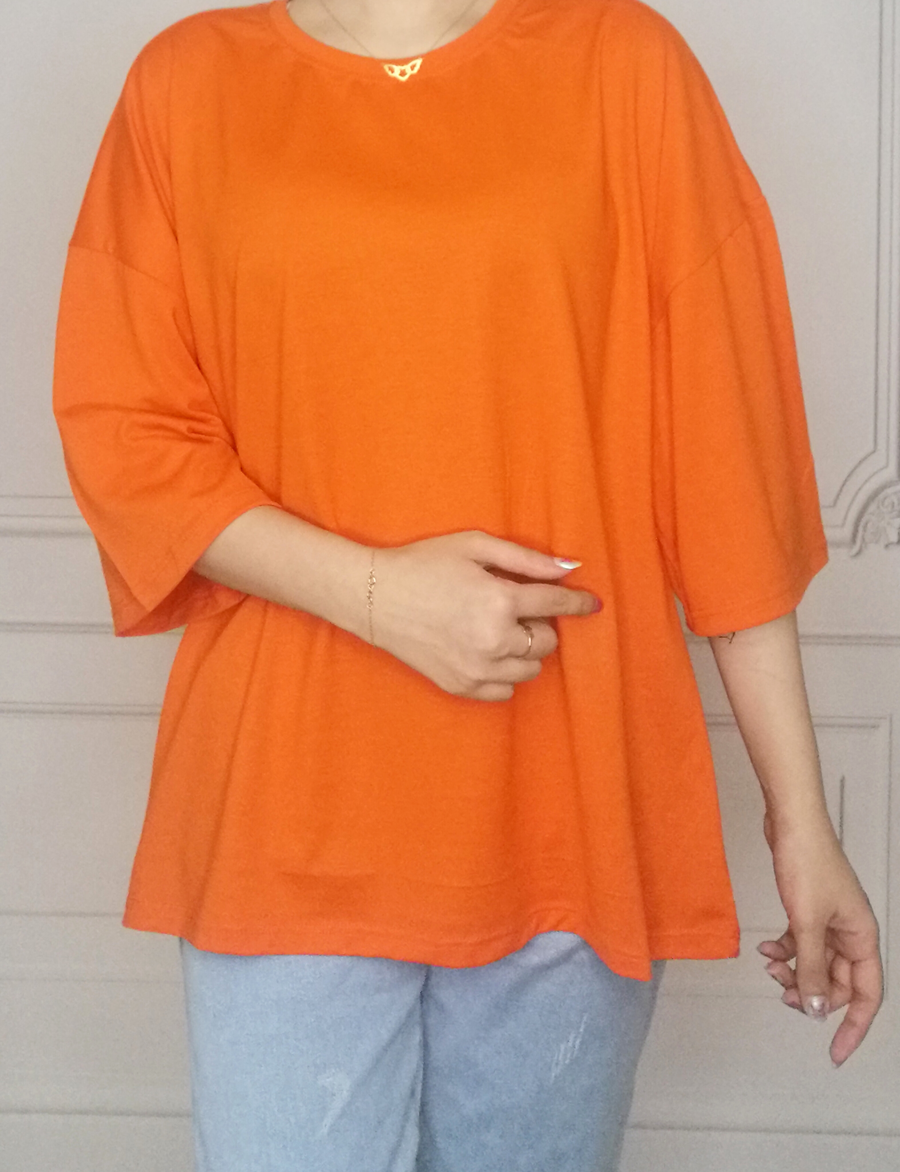 تیشرت باکسی ساده