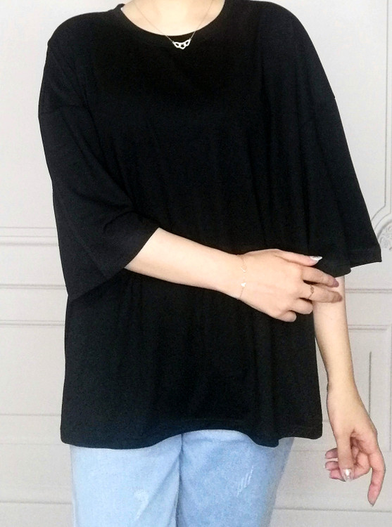 تیشرت باکسی رنگی