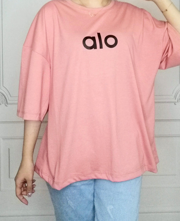 تیشرت باکسی الو